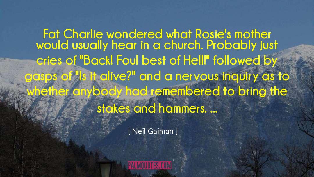 Hammers quotes by Neil Gaiman