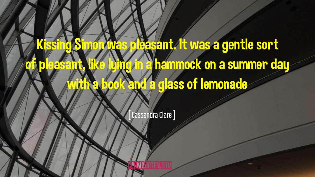 Hammock quotes by Cassandra Clare
