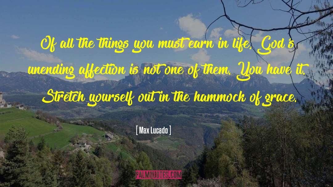 Hammock quotes by Max Lucado