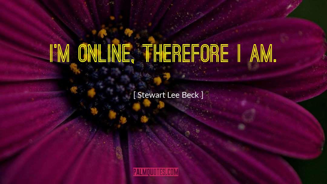 Hampers Online quotes by Stewart Lee Beck