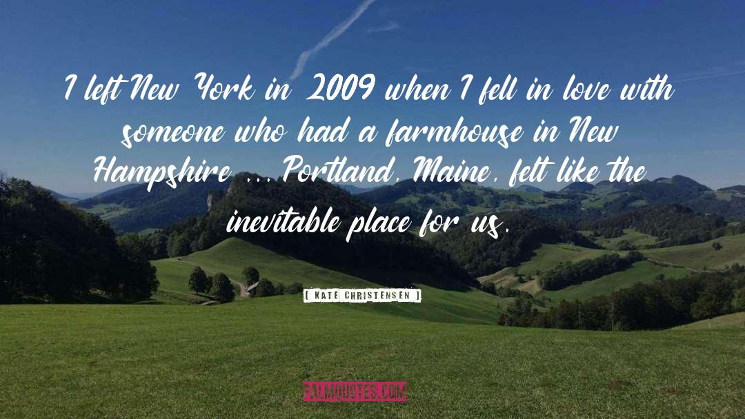 Hampshire quotes by Kate Christensen