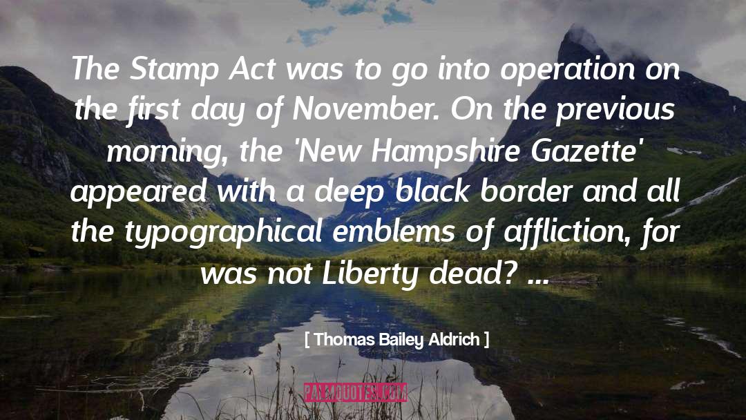 Hampshire quotes by Thomas Bailey Aldrich