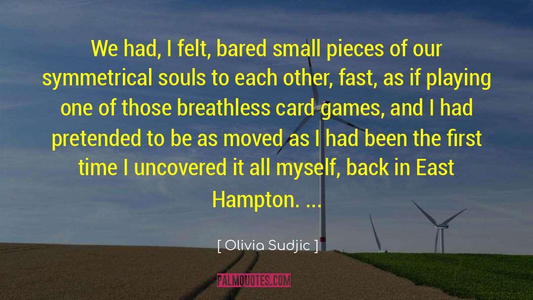 Hampton quotes by Olivia Sudjic