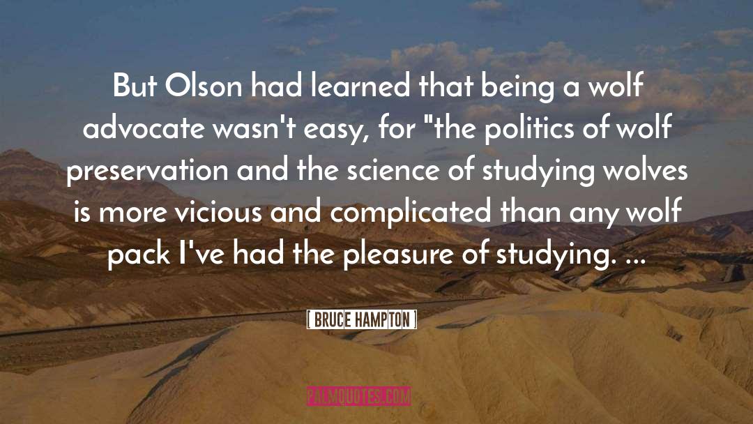 Hampton quotes by Bruce Hampton