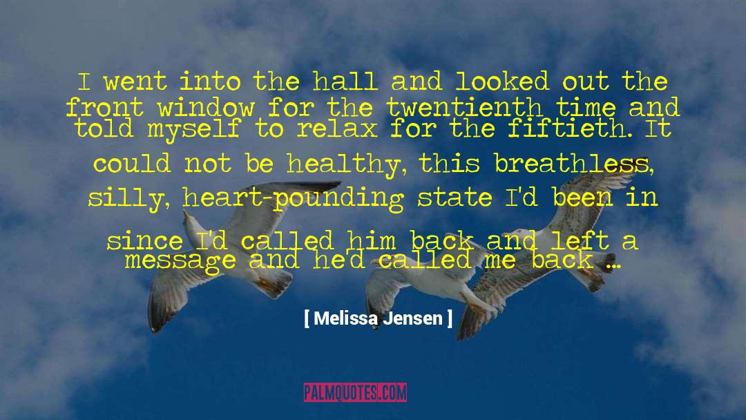 Hamster quotes by Melissa Jensen