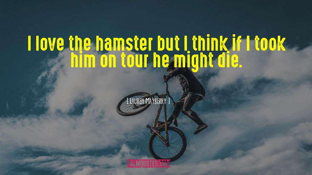 Hamster quotes by Lauren Mayberry