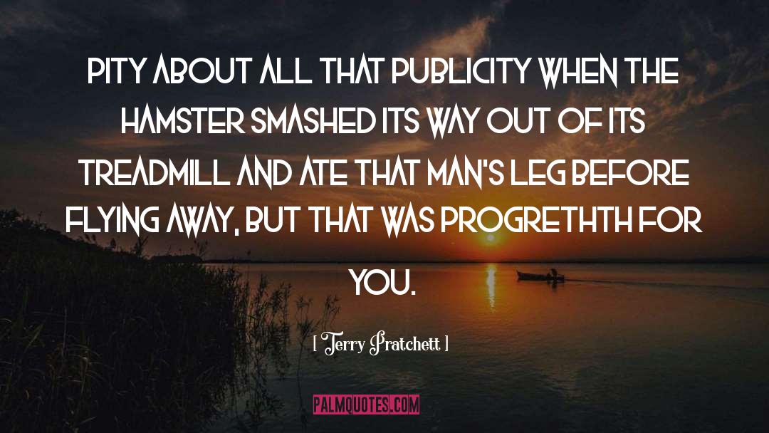 Hamster quotes by Terry Pratchett