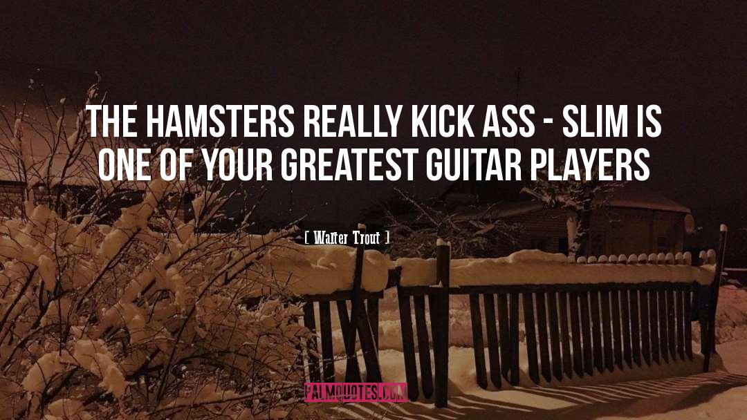 Hamsters quotes by Walter Trout