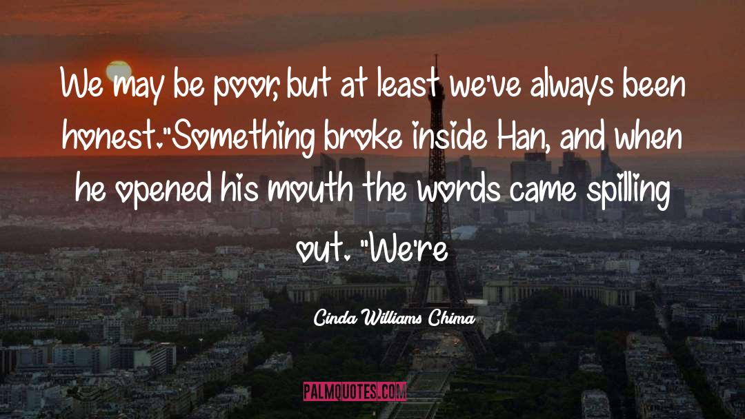 Han Alister quotes by Cinda Williams Chima