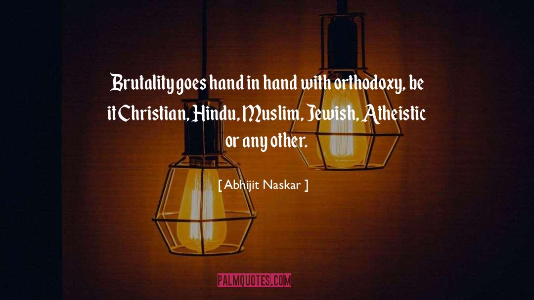 Hand In Hand quotes by Abhijit Naskar