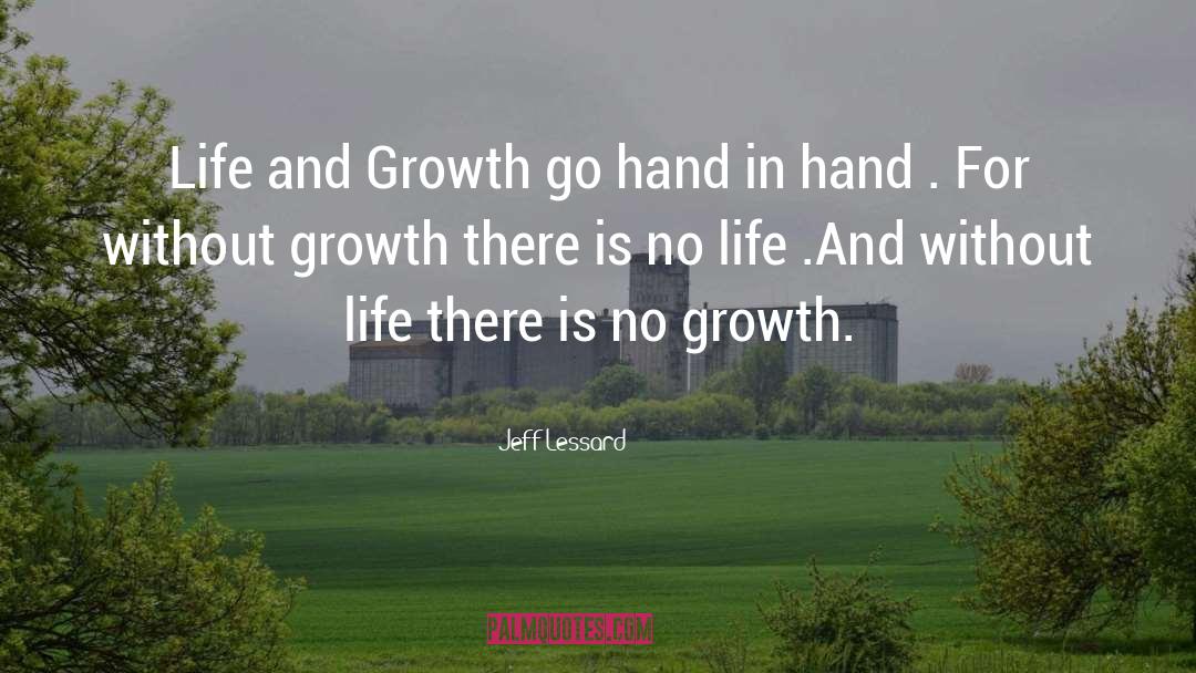 Hand In Hand quotes by Jeff Lessard