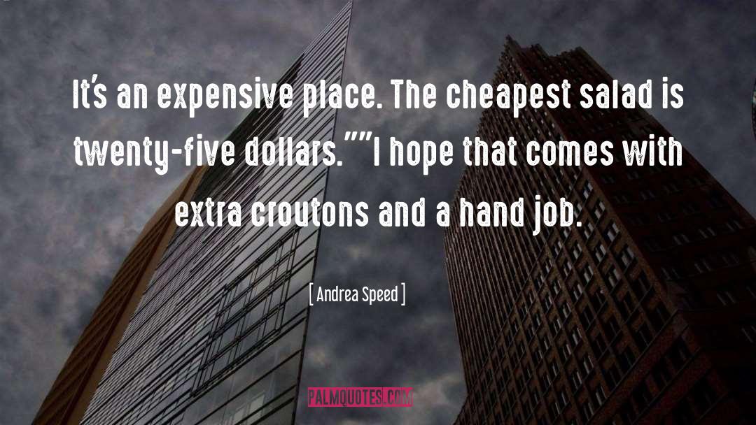 Hand Job quotes by Andrea Speed