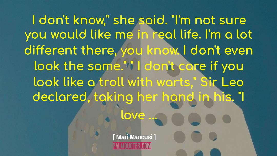 Hand Of Fate quotes by Mari Mancusi