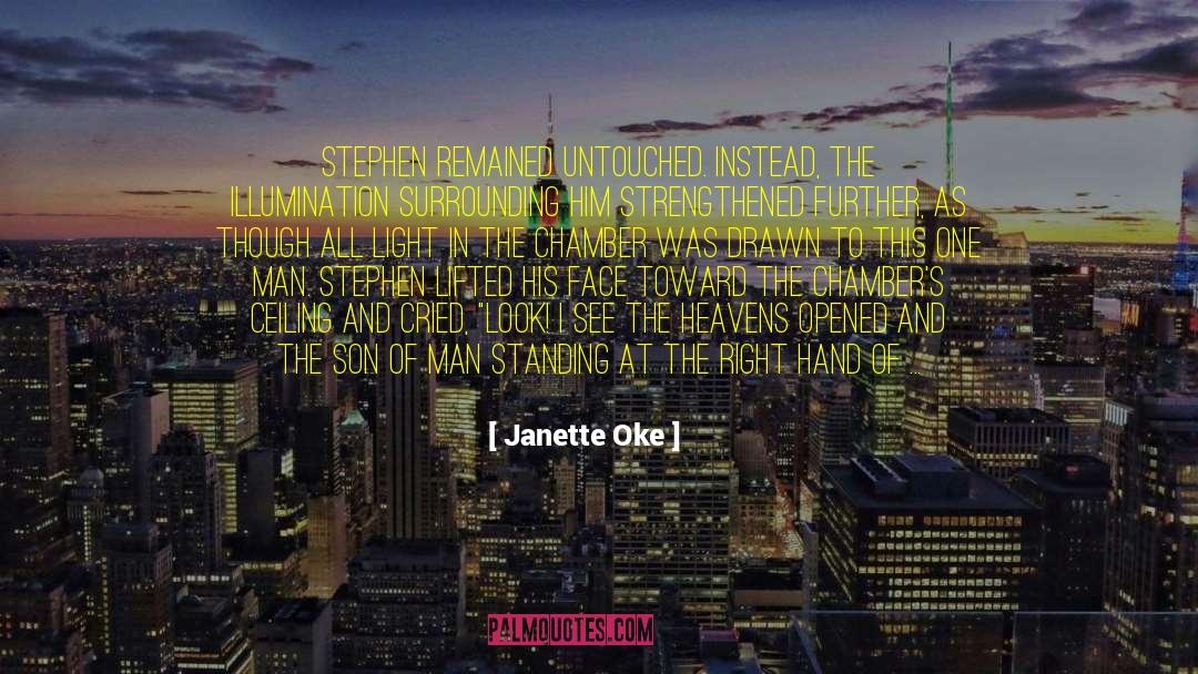 Hand Of God quotes by Janette Oke