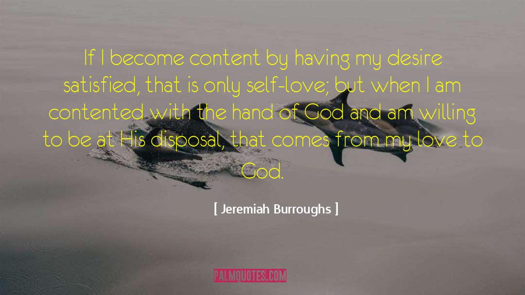 Hand Of God quotes by Jeremiah Burroughs