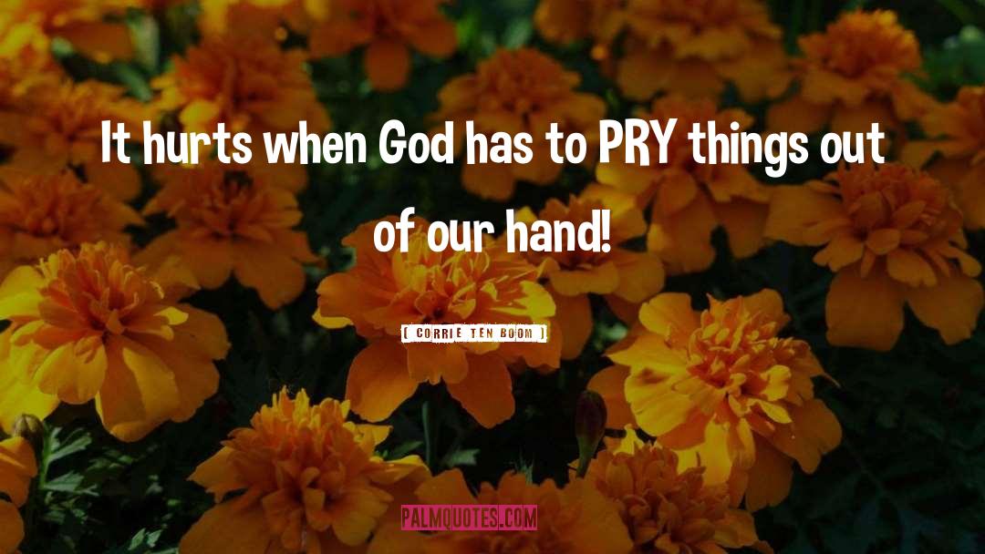 Hand To Hand Love quotes by Corrie Ten Boom