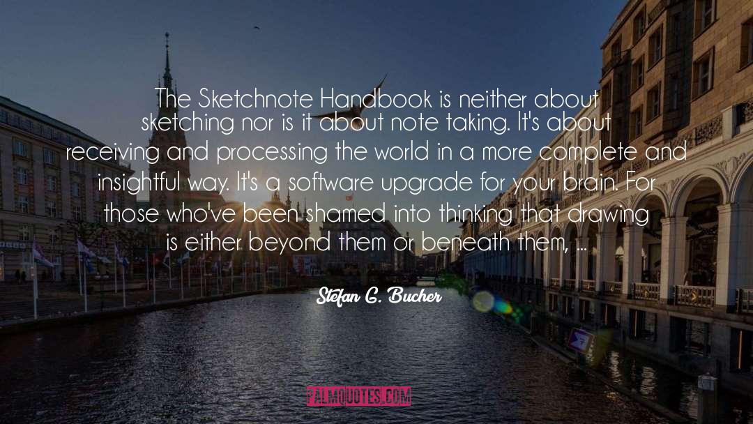 Handbook quotes by Stefan G. Bucher