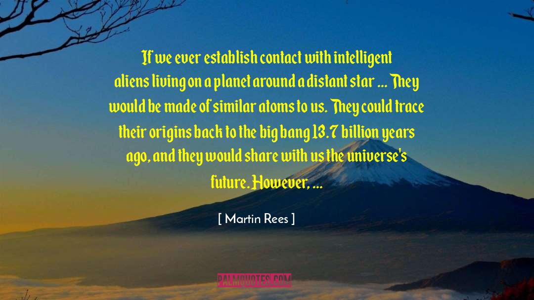 Handcuffs Of The Future quotes by Martin Rees