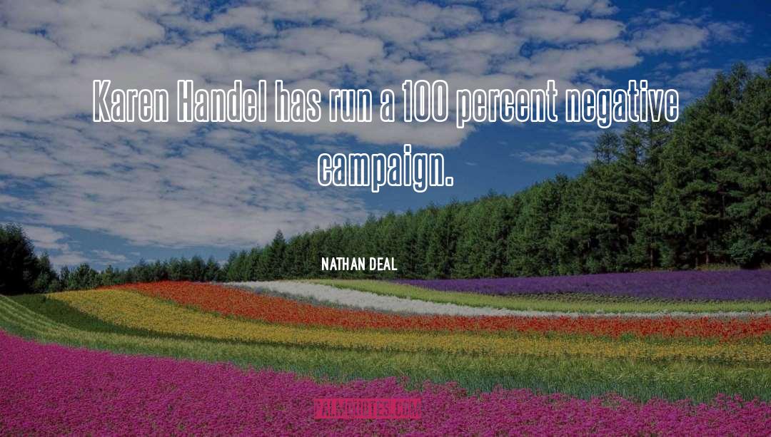 Handel quotes by Nathan Deal