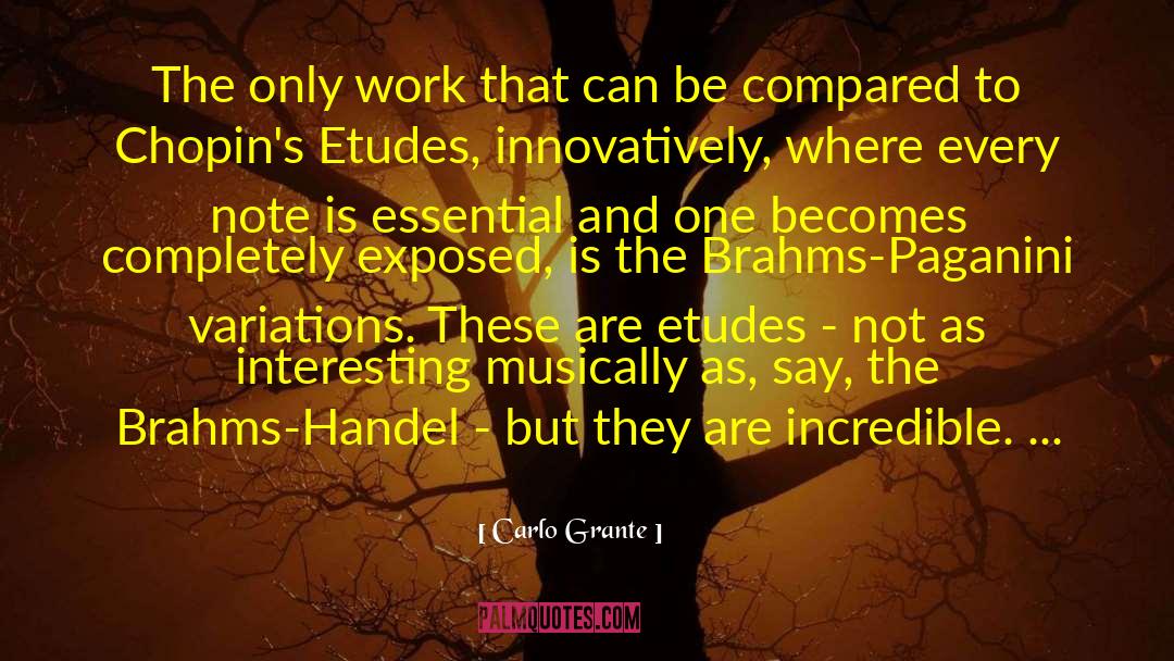 Handel quotes by Carlo Grante