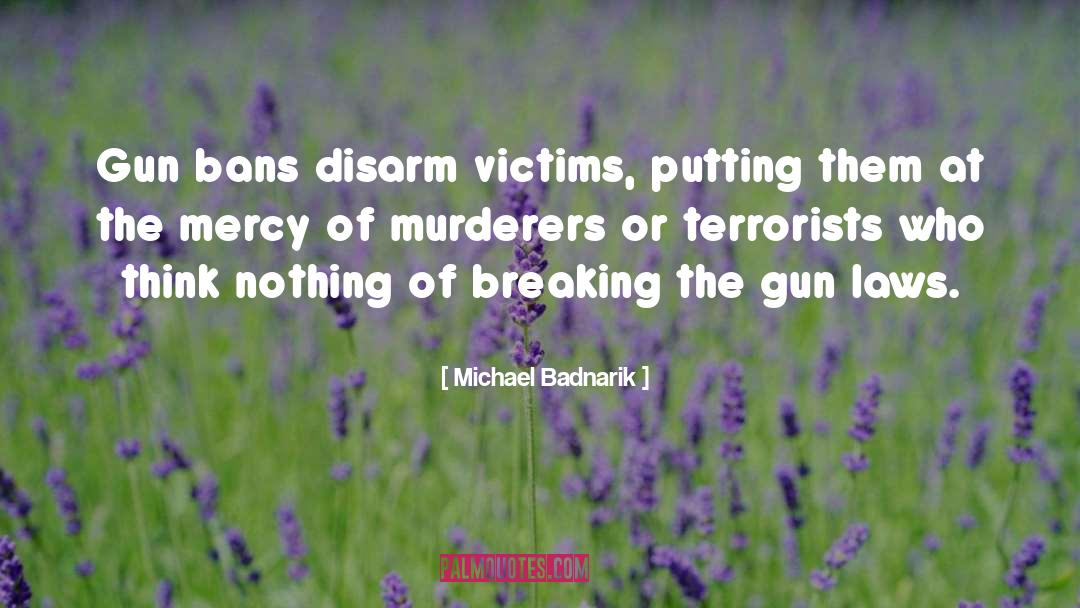 Handgun Ban quotes by Michael Badnarik