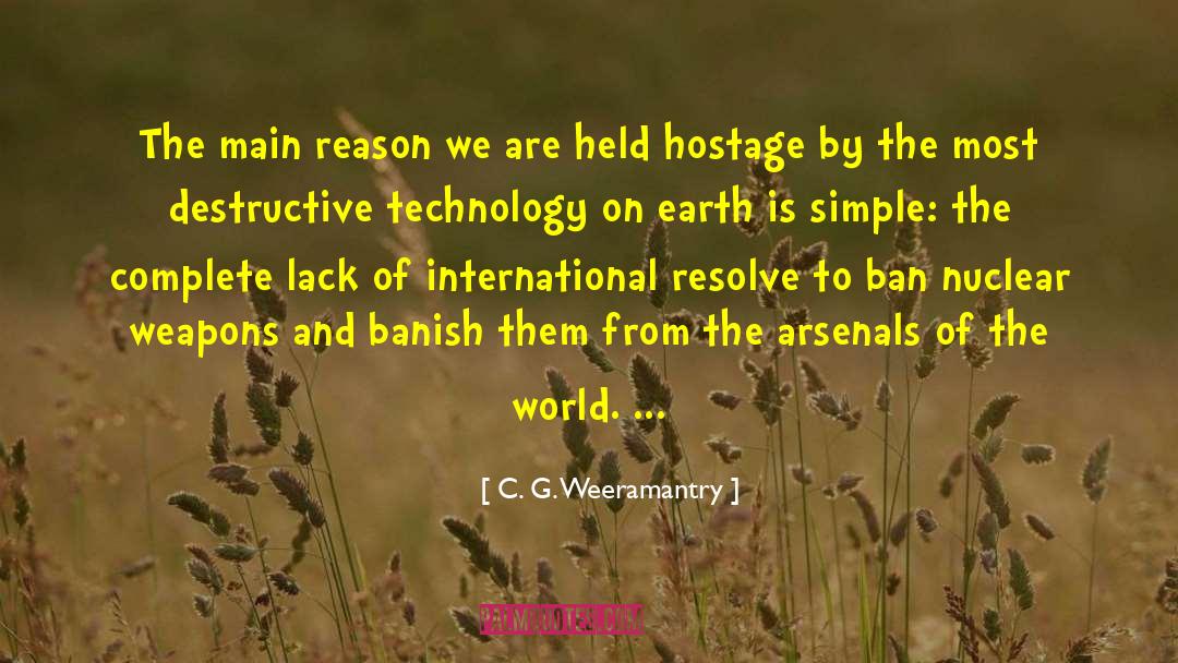 Handgun Ban quotes by C. G. Weeramantry
