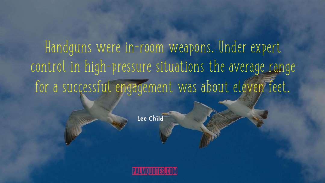 Handguns quotes by Lee Child