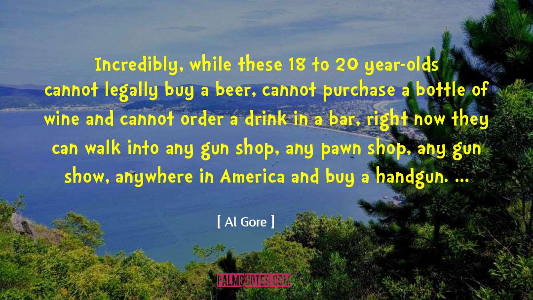 Handguns quotes by Al Gore