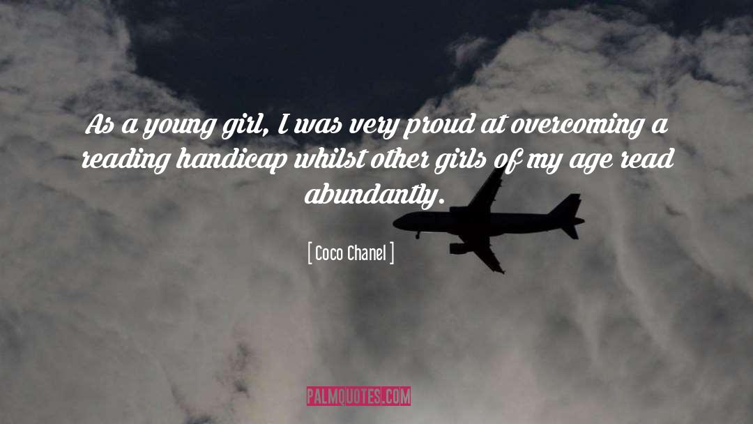 Handicap quotes by Coco Chanel