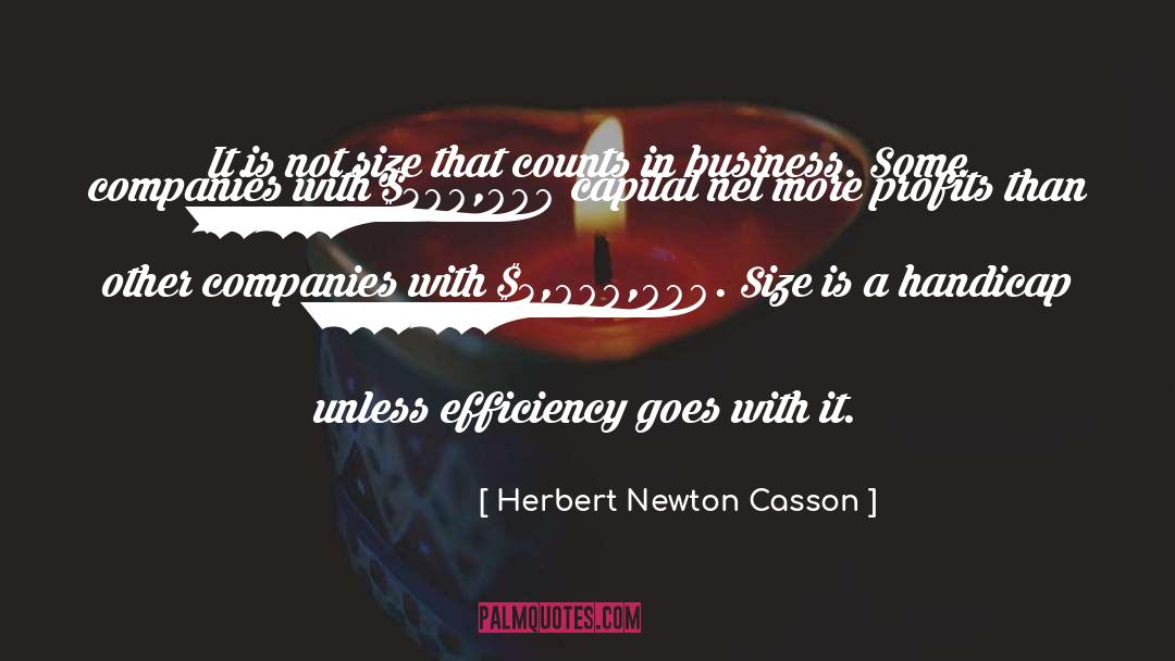 Handicaps quotes by Herbert Newton Casson