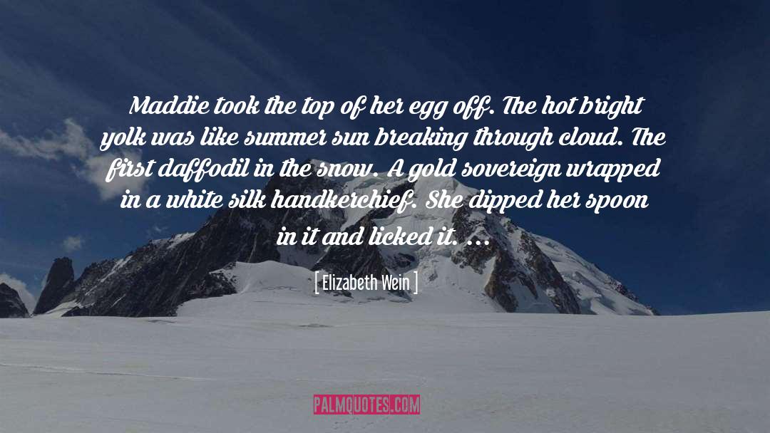 Handkerchief quotes by Elizabeth Wein