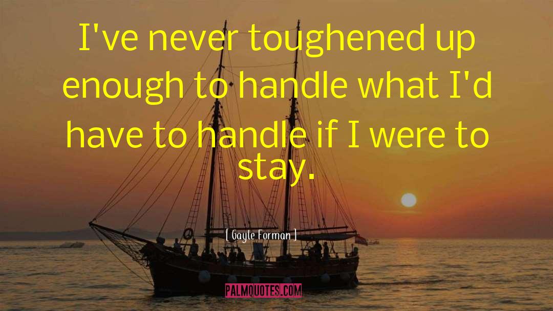 Handle Me quotes by Gayle Forman