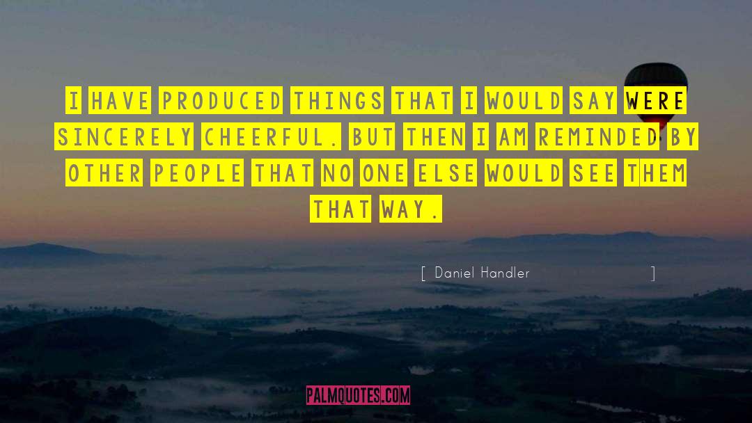 Handler Manufacturing quotes by Daniel Handler