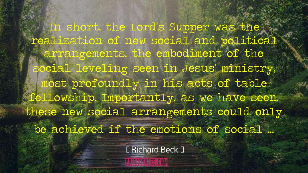 Handling Emotions quotes by Richard Beck