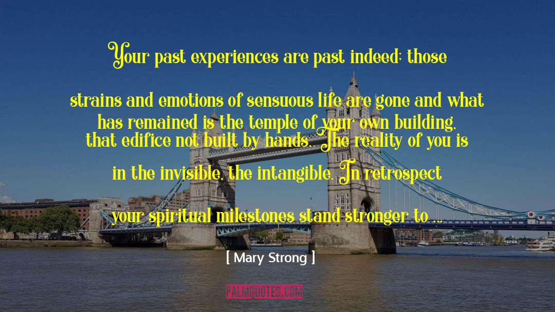 Handling Emotions quotes by Mary Strong