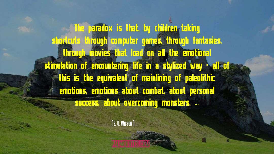 Handling Emotions quotes by E. O. Wilson
