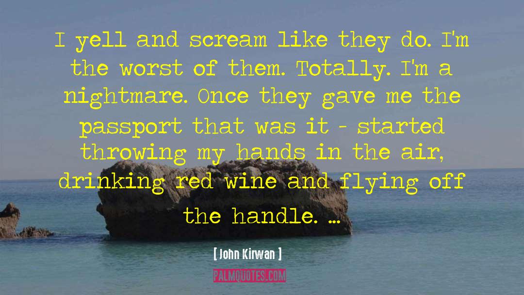 Hands In The Air quotes by John Kirwan