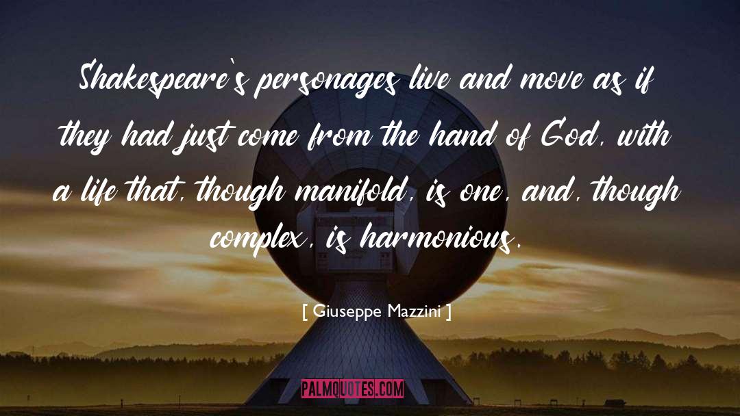 Hands Of God quotes by Giuseppe Mazzini