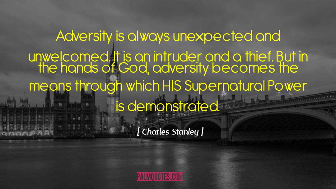 Hands Of God quotes by Charles Stanley