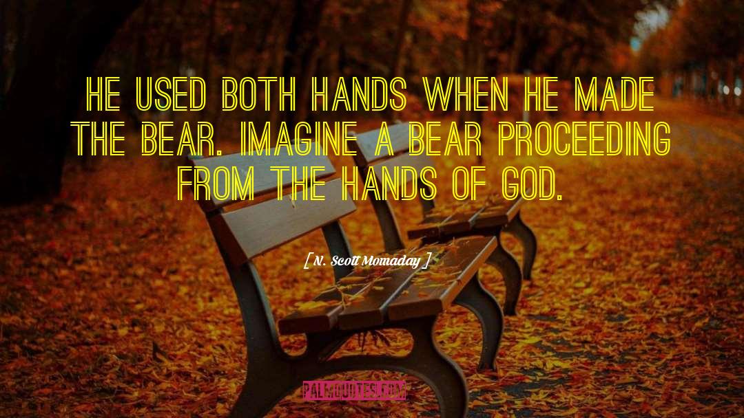 Hands Of God quotes by N. Scott Momaday