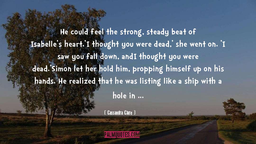 Hands On Hips quotes by Cassandra Clare