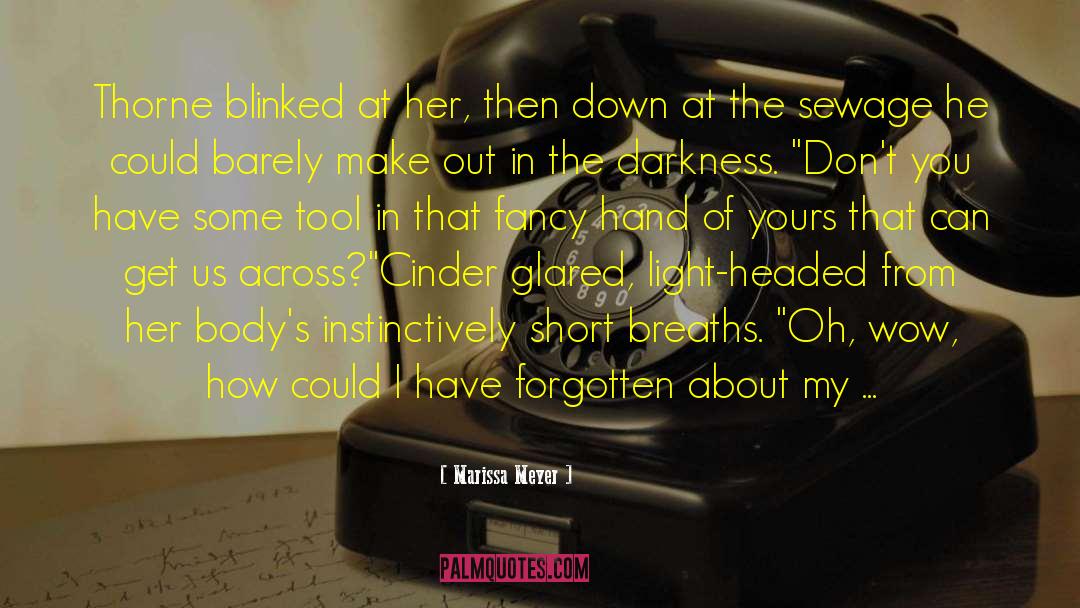 Hands Short quotes by Marissa Meyer