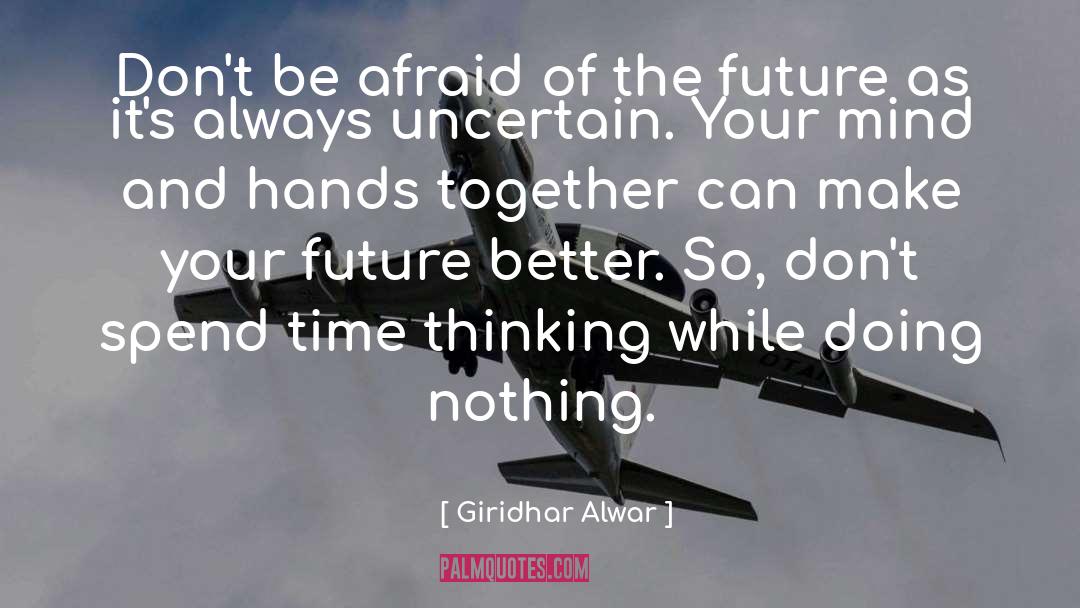 Hands Together quotes by Giridhar Alwar