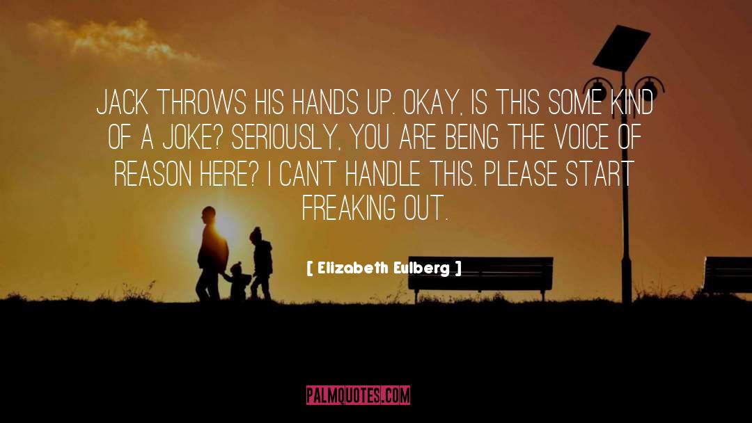 Hands Up quotes by Elizabeth Eulberg