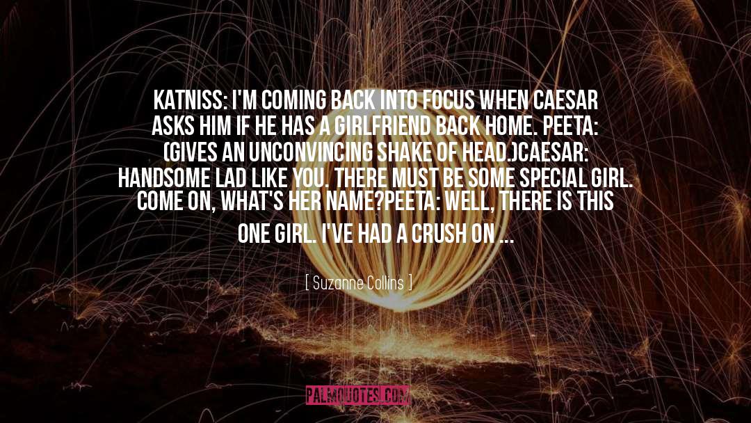 Handsome quotes by Suzanne Collins