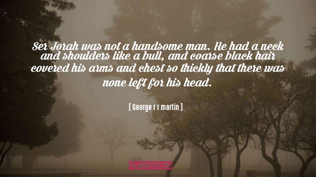 Handsome quotes by George R R Martin