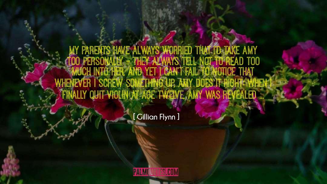 Handwork quotes by Gillian Flynn