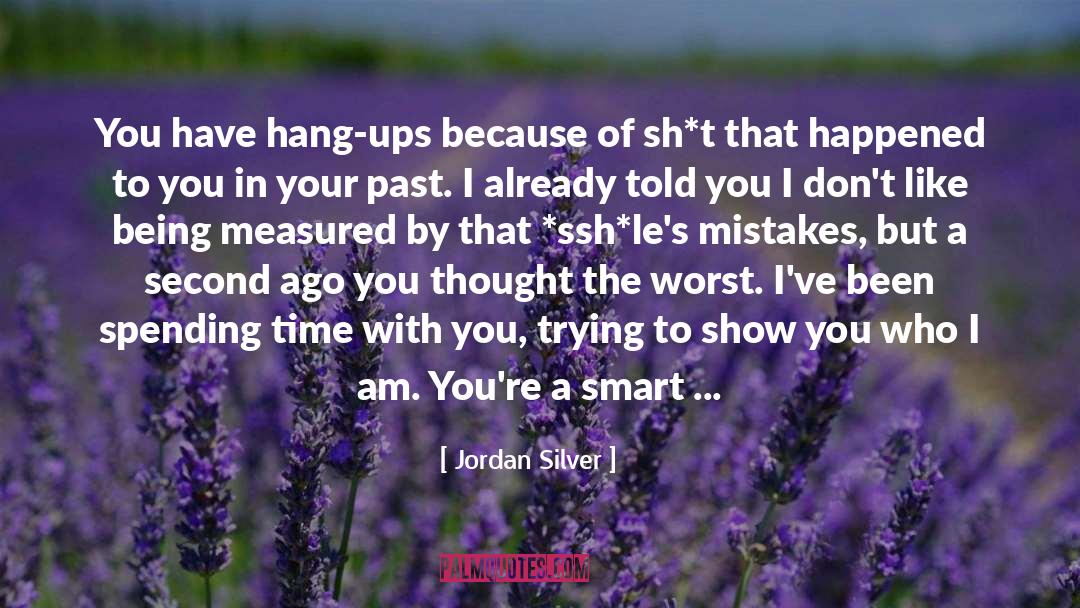 Hang In There Inspirational quotes by Jordan Silver
