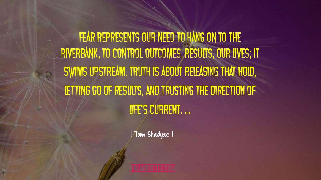 Hang On quotes by Tom Shadyac