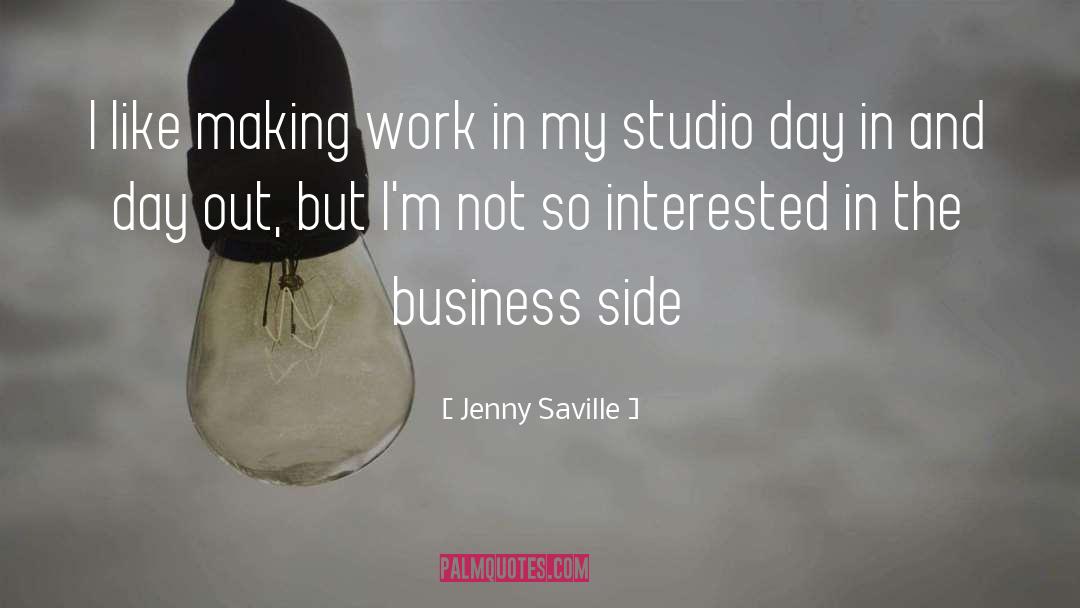 Hangar Studios quotes by Jenny Saville
